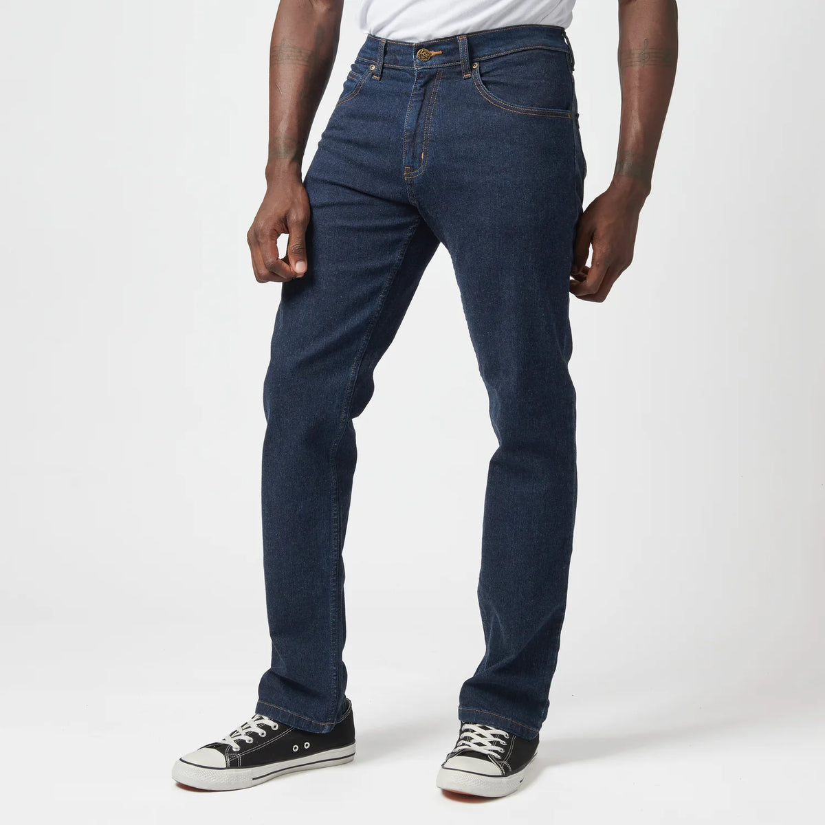 Lee Men's Brooklyn Stretch Denim Jean-Dark Indigo L812 4099