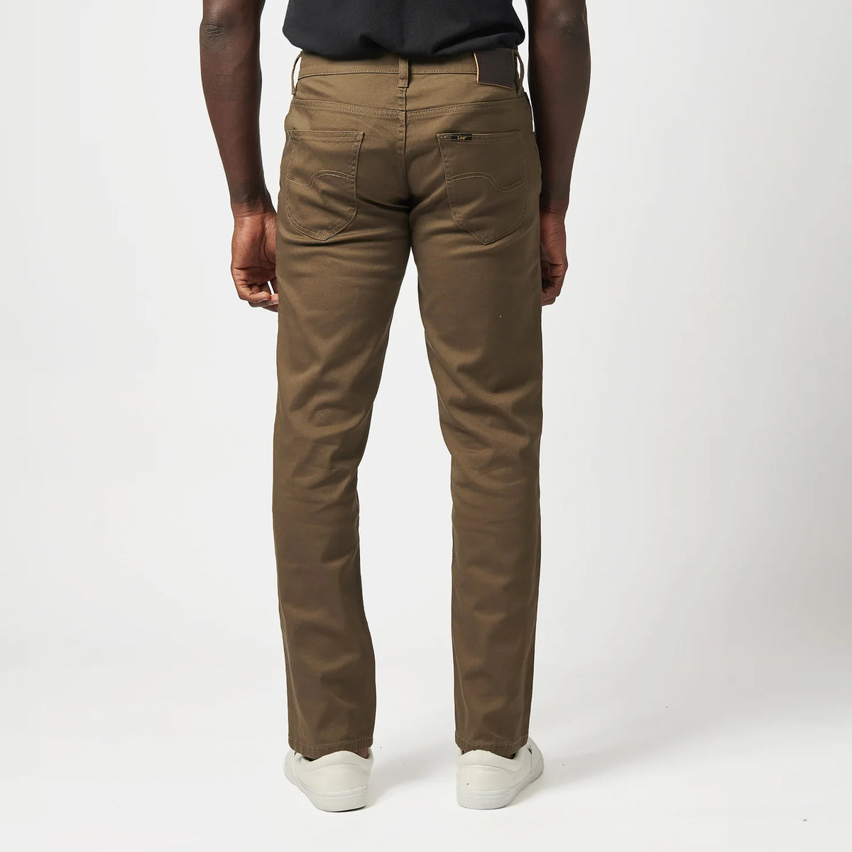 Lee Men's Brooklyn Stretch Twilll-Fatigue L812 SA27B.