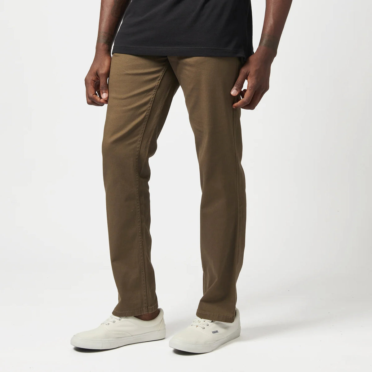 Lee Men's Brooklyn Stretch Twilll-Fatigue L812 SA27B.