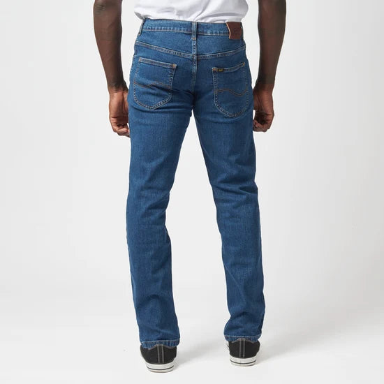 Lee Men's Brooklyn Stretch Denim Jean-Stonewash L812 4030