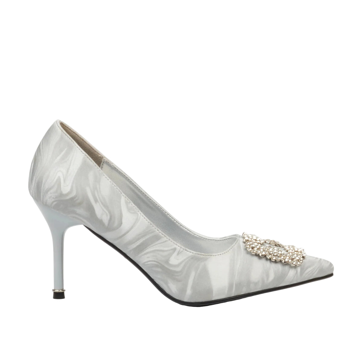 Butterfly Ladies Feet Lanelle 3 Court - Silver