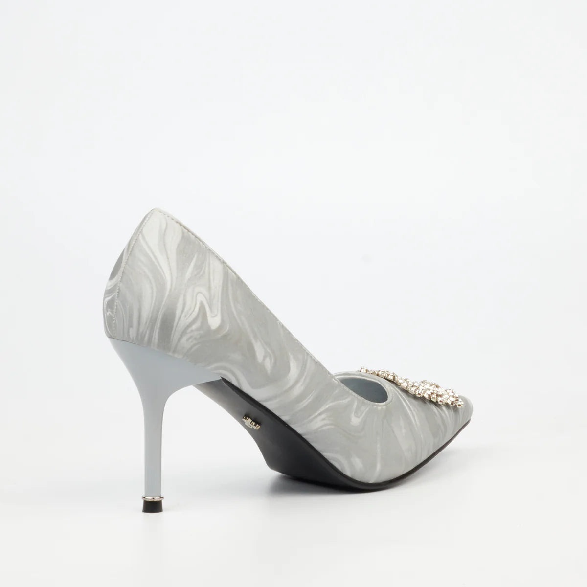Butterfly Ladies Feet Lanelle 3 Court - Silver
