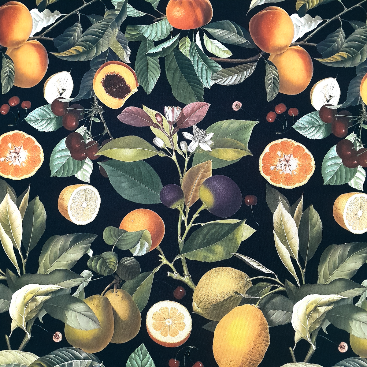 Printed Mini Matt 7322 Lemons 140 cm.