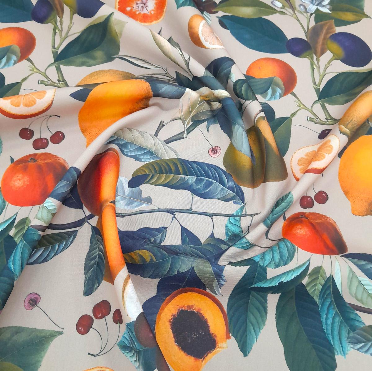 Printed Mini Matt 7322 Lemons 140 cm.