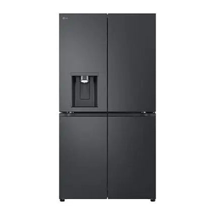 LG 561L Essence Black Steel Side-By-Side Fridge - GC-L24FFCFB