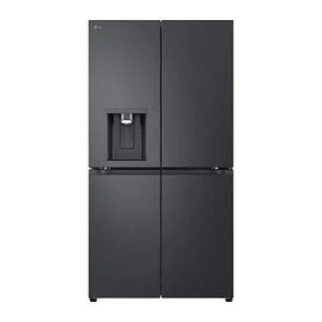 LG 561L Essence Black Steel Side-By-Side Fridge - GC-L24FFCFB
