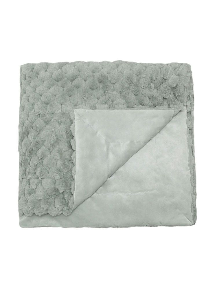 Linen House Throw Arctic Snug 150x200cm Mint.