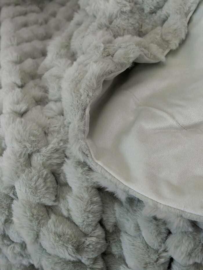 Linen House Throw Arctic Snug 150x200cm Mint.