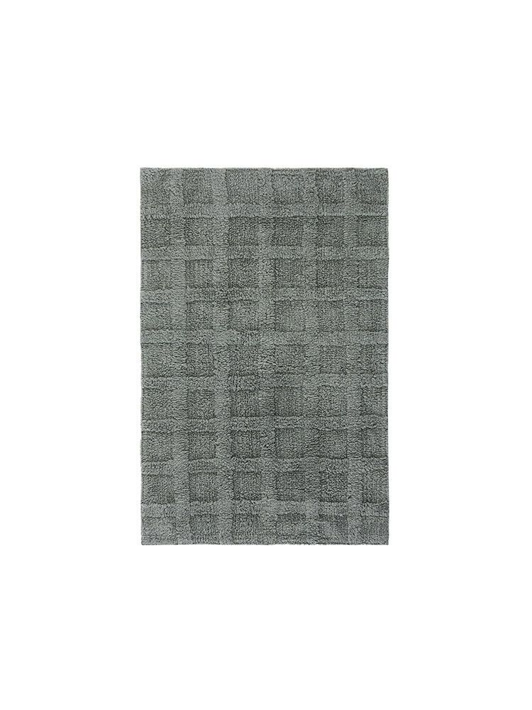 Linen House Navi Pewter Bath Mat 50X80cm.