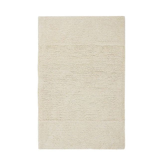 Linen House Quinn Spanish White Bath Mat 50x80cm