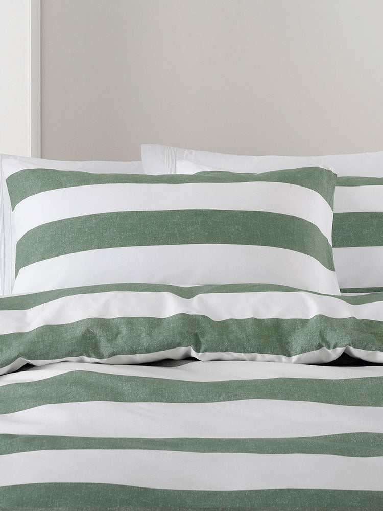 Linen House Sydney Moss Duvet Cover Set