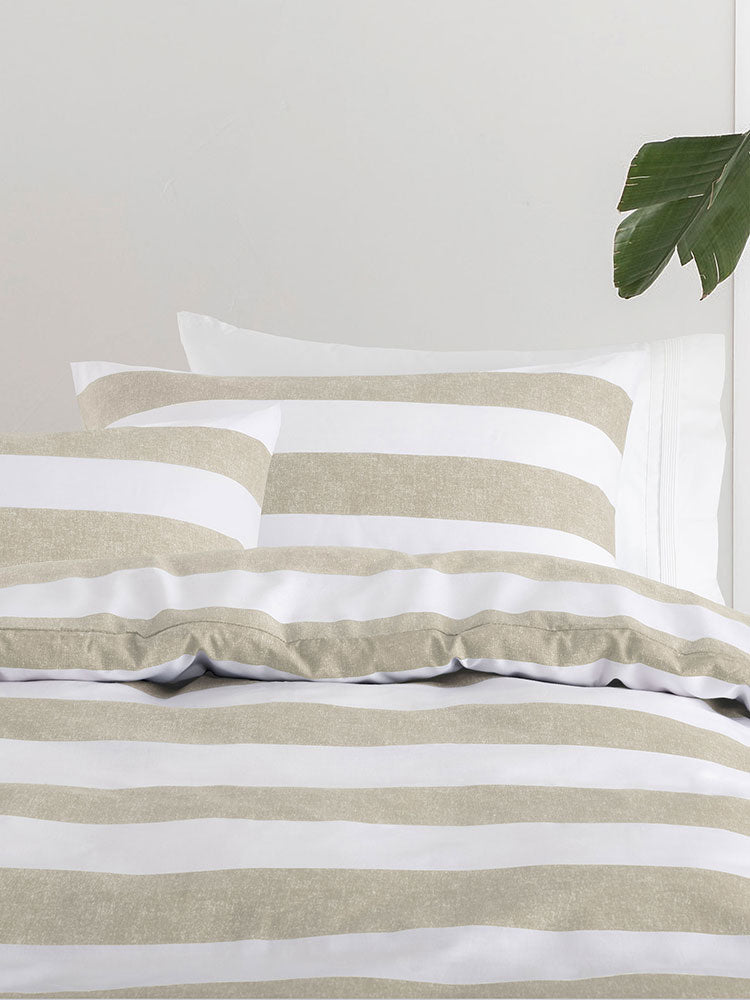 Linen House Sydney Stone Duvet Cover Set