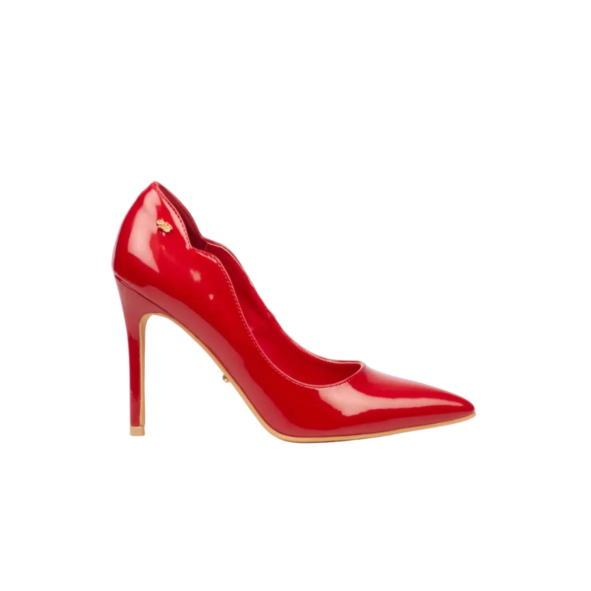 Miss Black Ladies Lola 1 Heels-Red