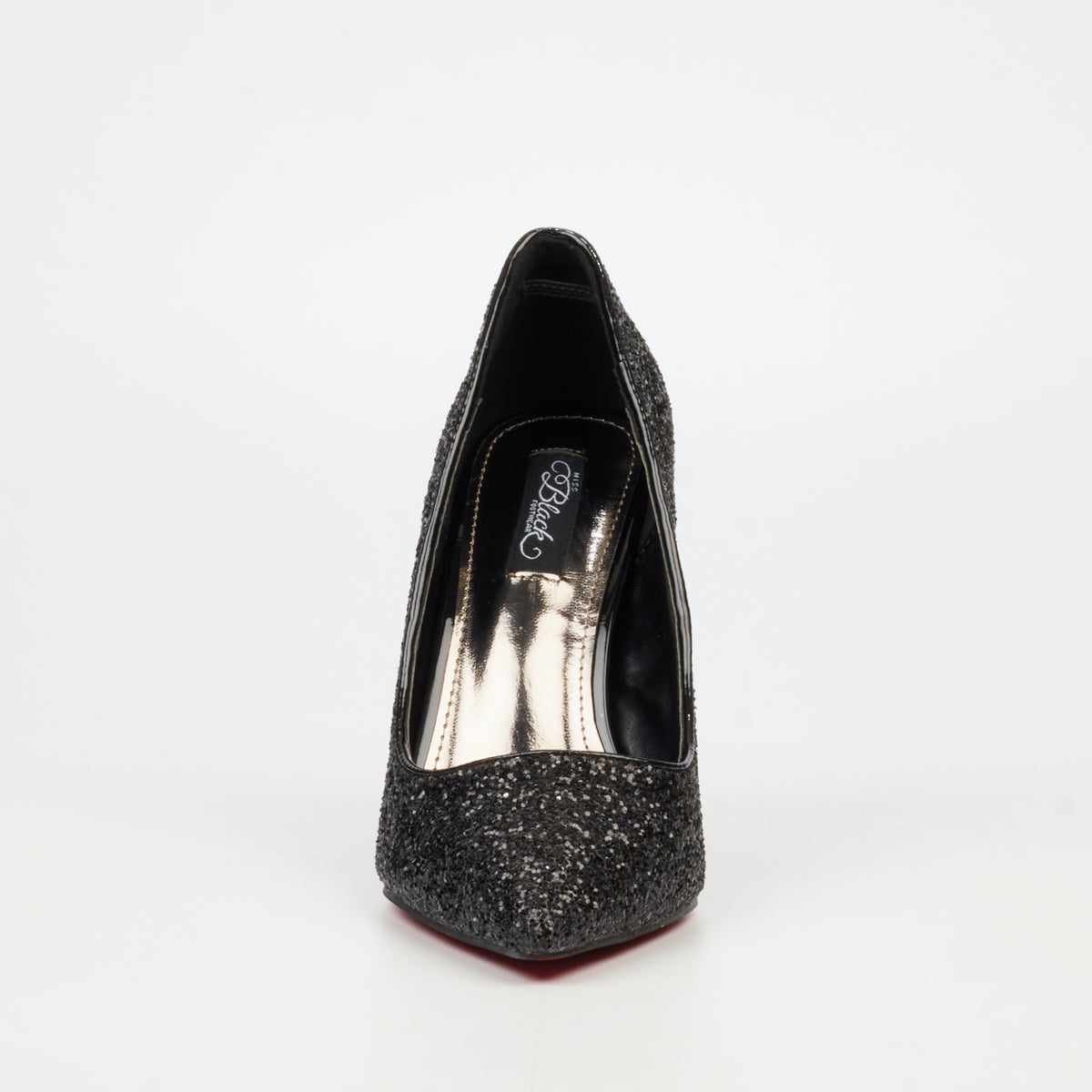 Miss Black Ladies Lola 70 Heels -Black