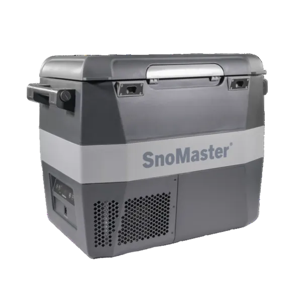 SnoMaster 54 L Plastic Mobile Fridge/Freezer Grey SMLS-57