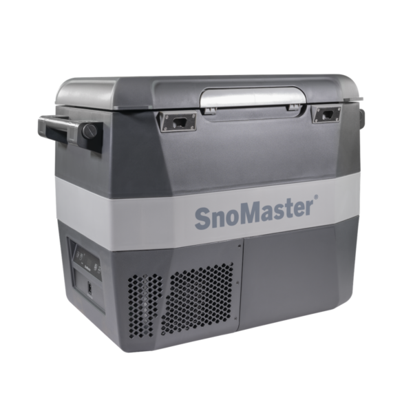 SnoMaster 54 L Plastic Mobile Fridge/Freezer Grey SMLS-57