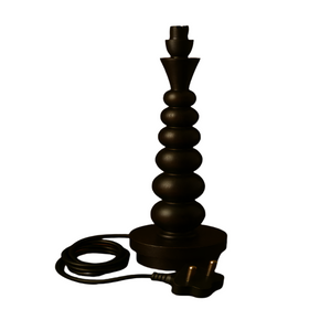 Heritage Side  Table Lamp  Dark  Brown  Limpopo TL013