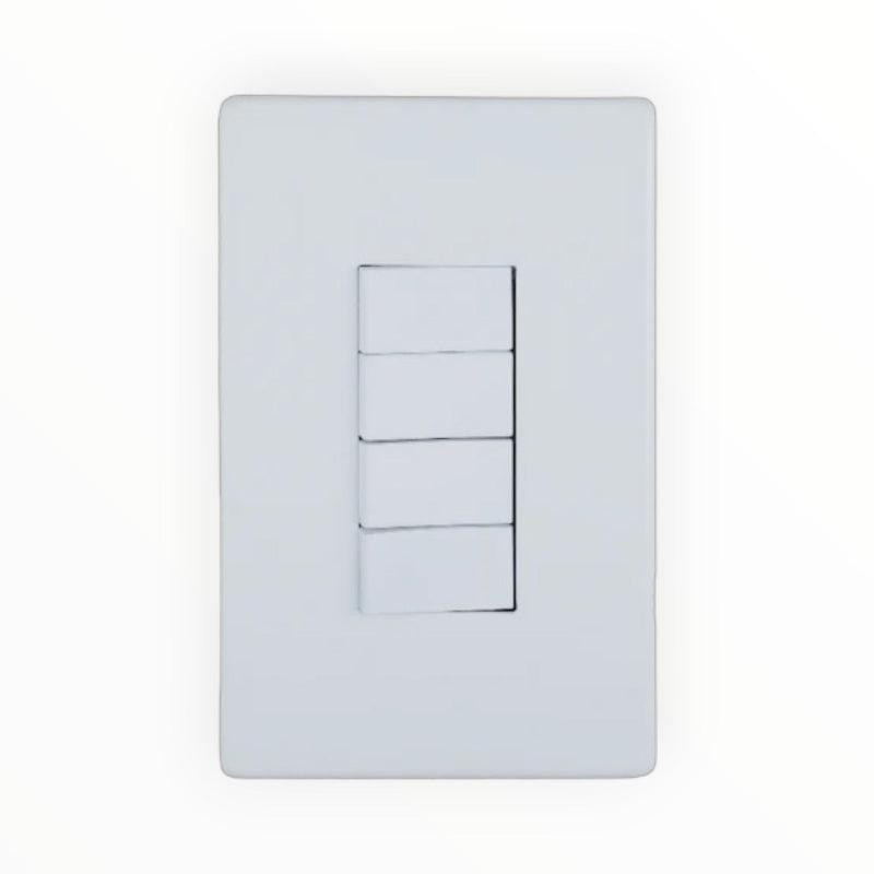 Switch 4Lever 1Way  White JOS42CVW4G2W (7948619317337)