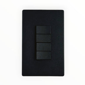 Switch 4Lever 1Way Black JOS42CVB4G2W (7948643041369)