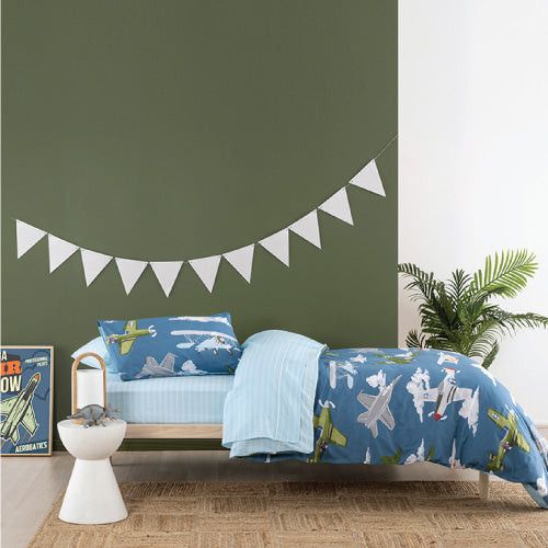 Linen House Airplane Action Duvet Cover Set.