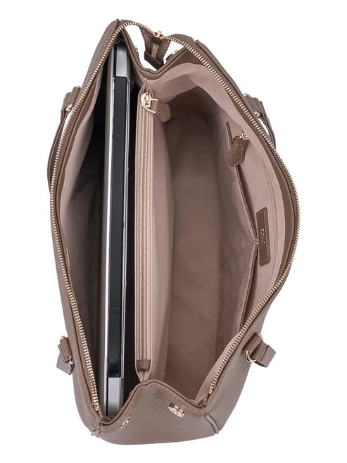 Polo Lyon Mule Tote-Taupe POS431162