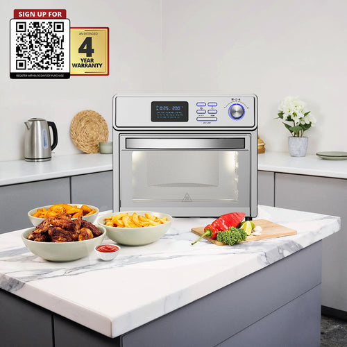 Milex 25L Air Fryer Oven With Rotisserie MAO002