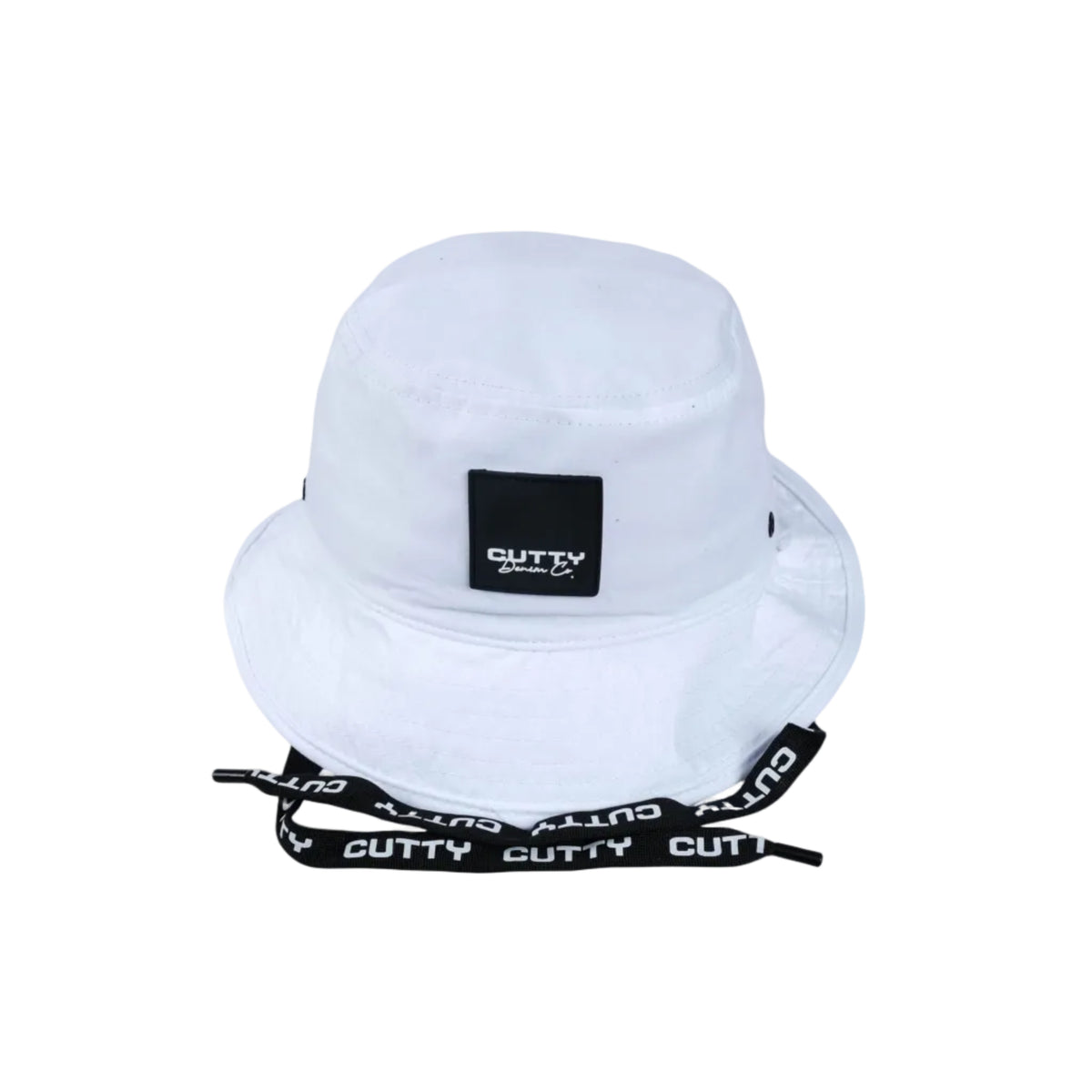Cutty Marcel Bonnie Bucket Hat-White CMARCEL