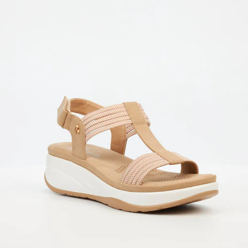 Butterfly Feet Ladies Mieko 1 Shoes Beige (8007089487961)