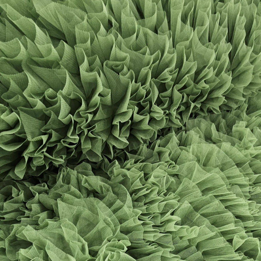 Ruffled Tulle Fabric 140cm