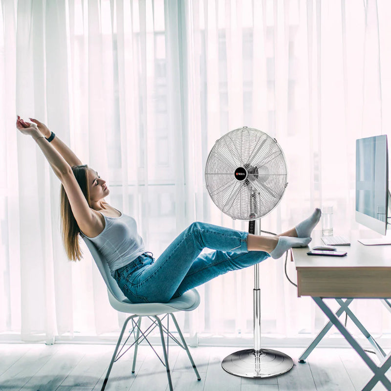 Milex Pedestal  Fan SS MAF004 45CM