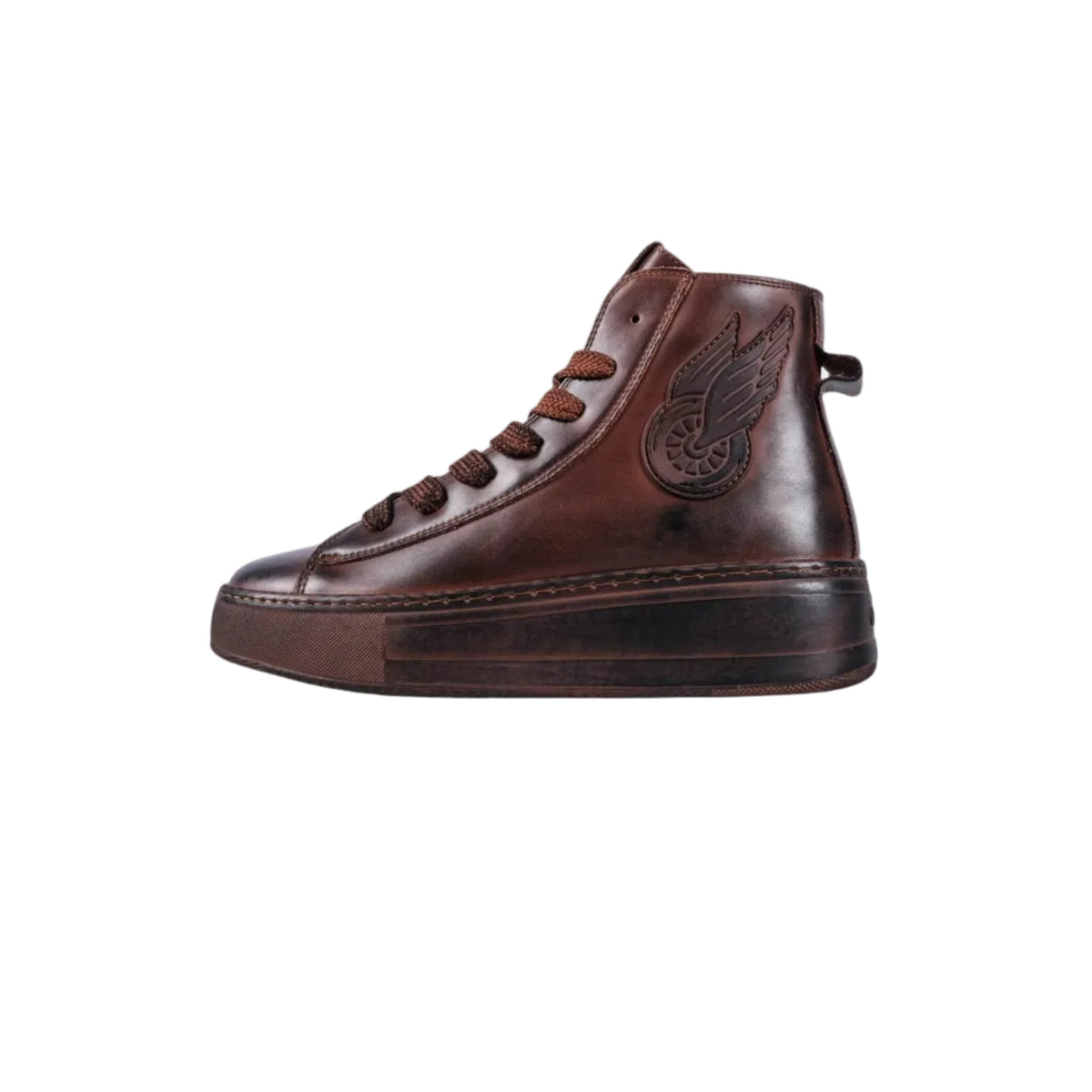 Cutty Men's Tampa Leath Hi Sneakers-Mud CUTAMAPA HIGH