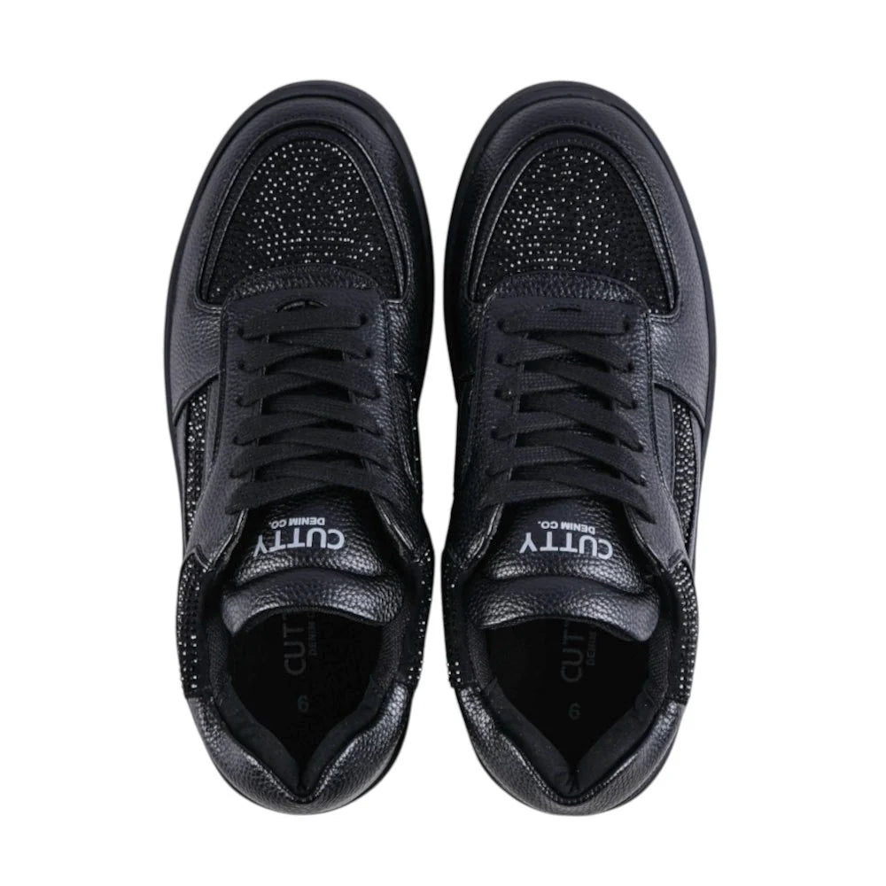 Cutty Men's Cudice Dice Bling Sneakers-Black CUDICE