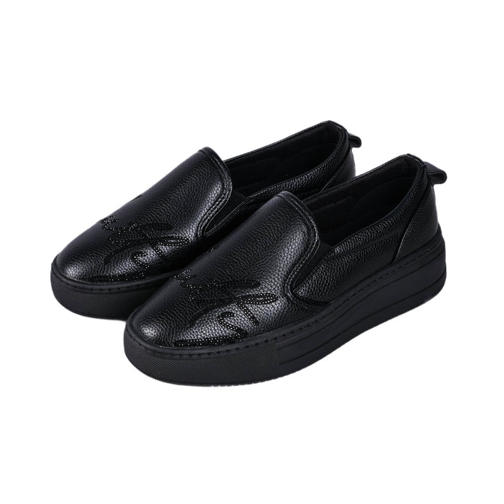 Cutty Men's Rhinestone Slide On-Black CUGRANBY SEG