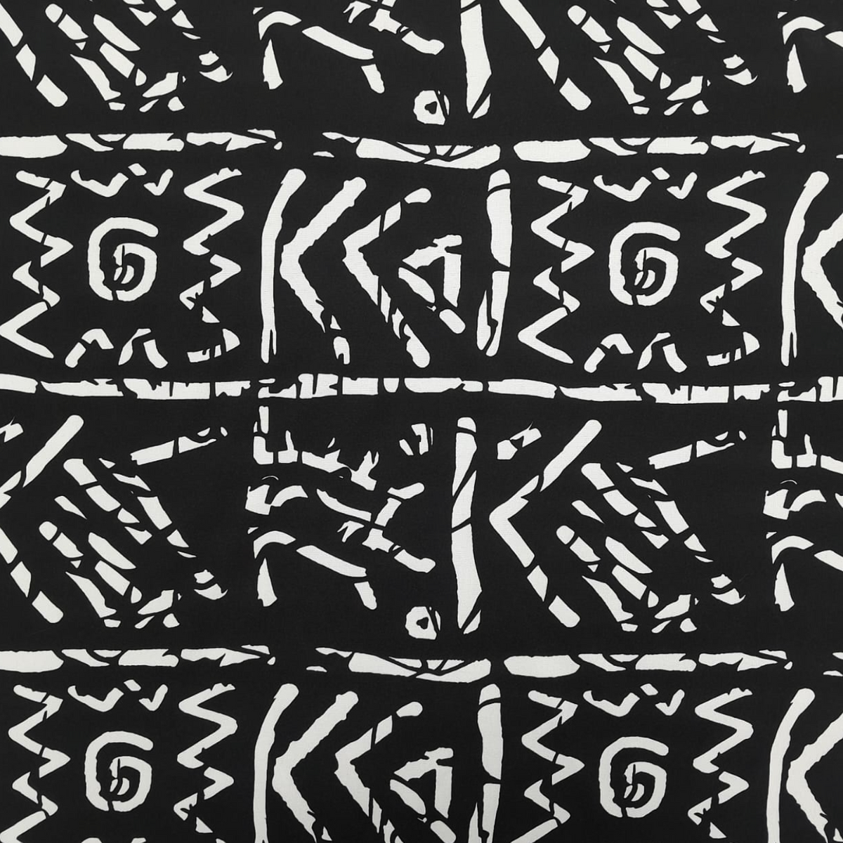 Fabric Printed Mini Matt Nsibidi Flow 140 cm.