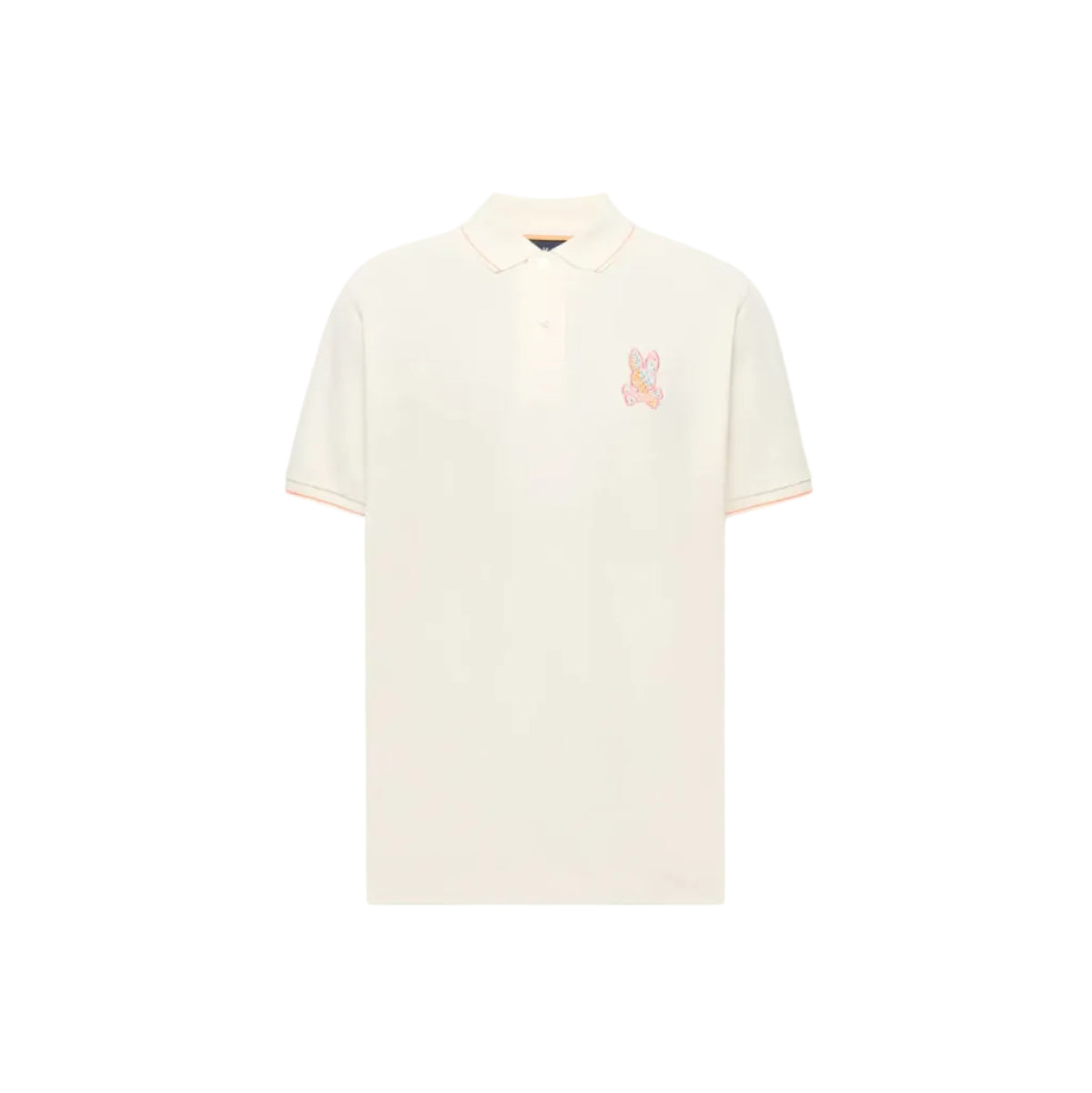 Psycho Bunny Mens Olivier Pique Polo-Pristine MT0100119
