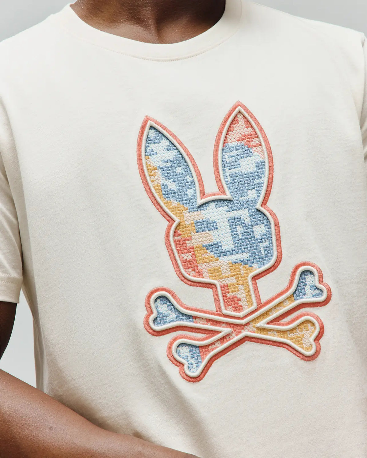 Psycho Bunny Olivier Tee-Pristine MT0200200