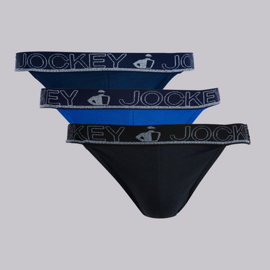 Jockey 3 Pack Plain Tanga MTA700103.