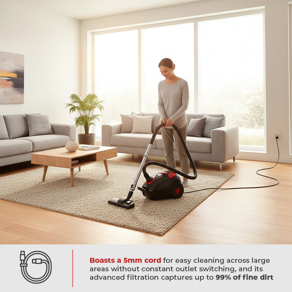 Milex 1600W Proclean Vacuum Cleaner MVA100