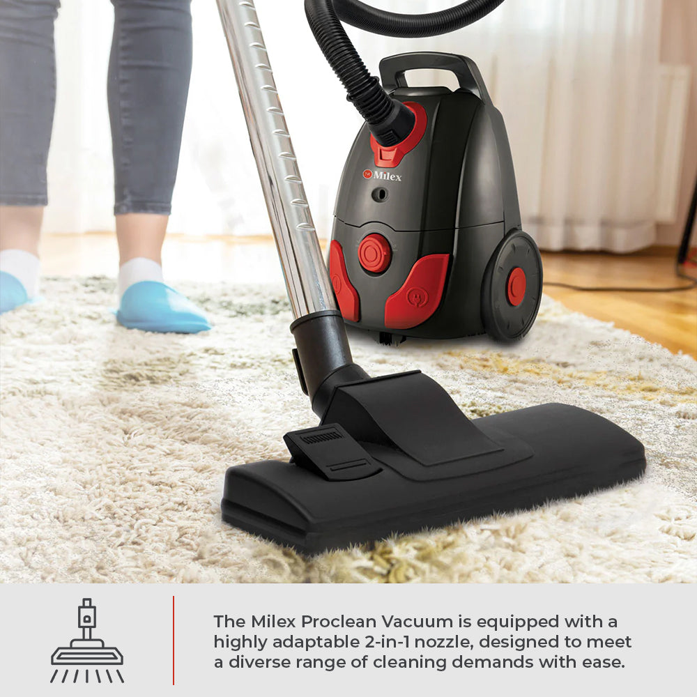 Milex 1600W Proclean Vacuum Cleaner MVA100