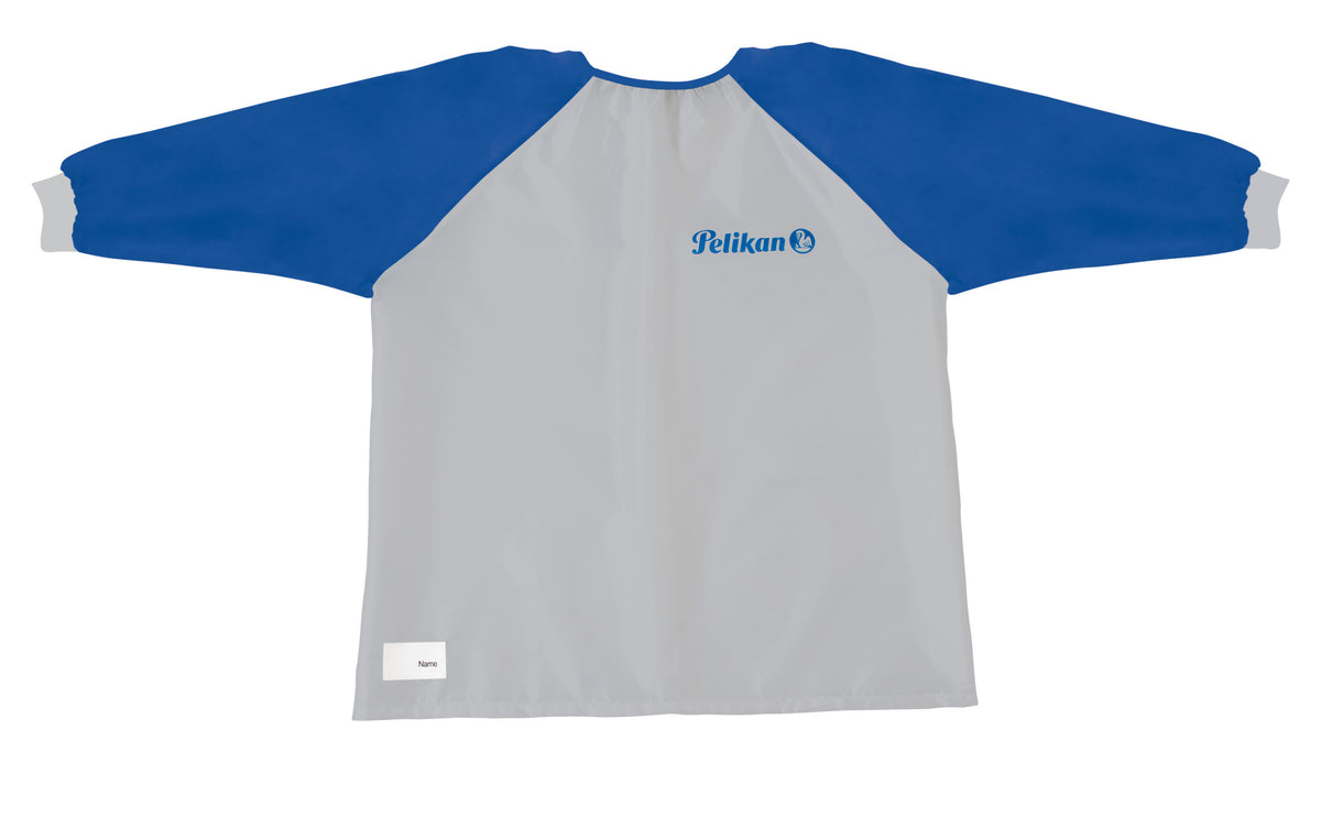 Pelikan Painting Apron With Velcro Closure And Hanging Loop Blue 105346