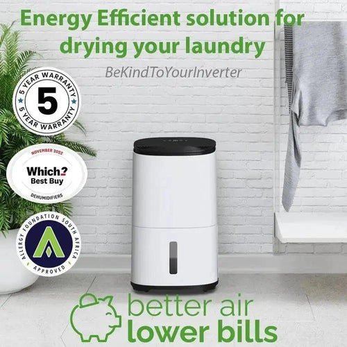 MeacoDry Arete® One 12L Low Energy Dehumidifier Air Purifier.