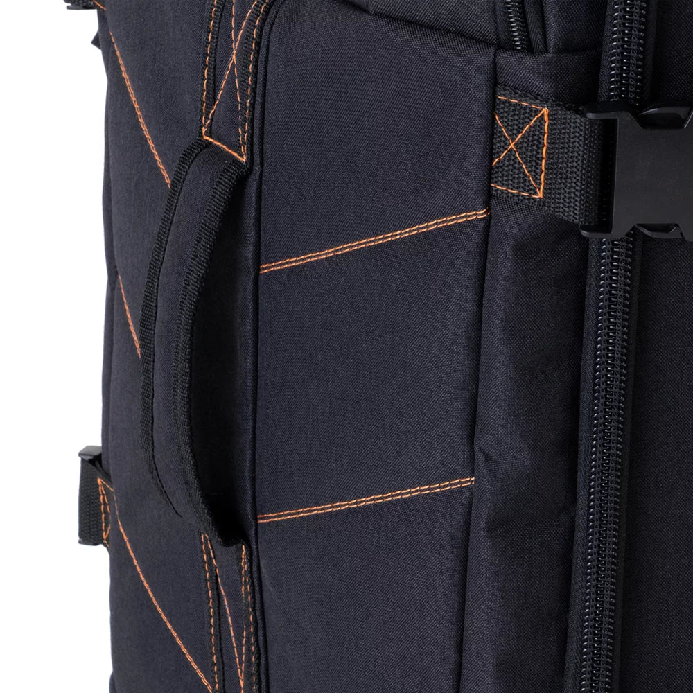 Paklite Mobius 51cm Trolley Duffle-Black/Orange MOB3711
