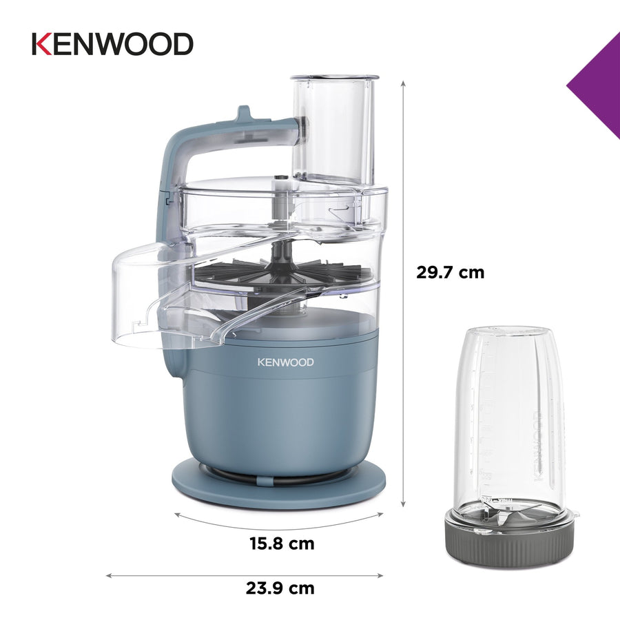Kenwood Blend & Go Blender & Food Processor Grey FDP23.380GY