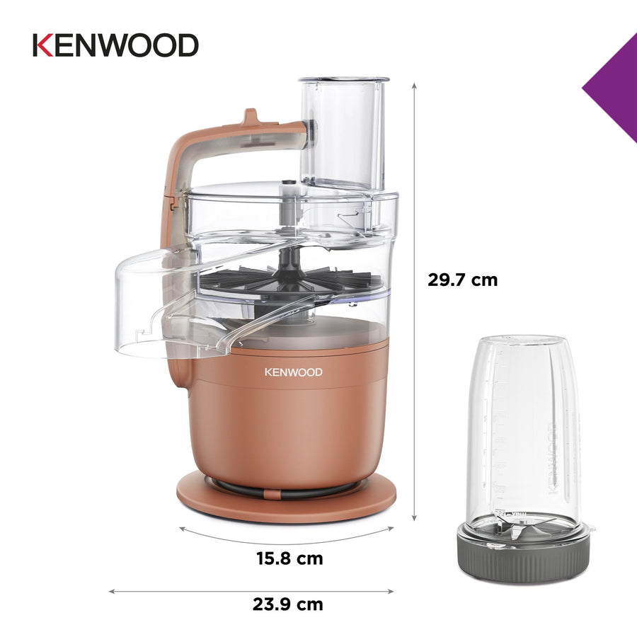 Kenwood Blend & Go Blender & Food Processor FDP23.380RD