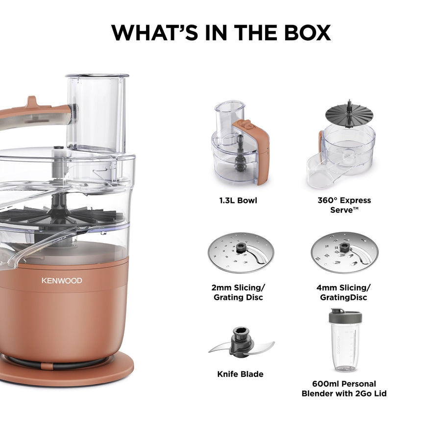 Kenwood Blend & Go Blender & Food Processor FDP23.380RD