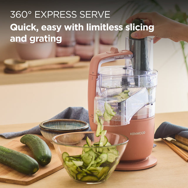 Kenwood Food Processor MultiPro Go Compact with Express Serve FDP22.130RD