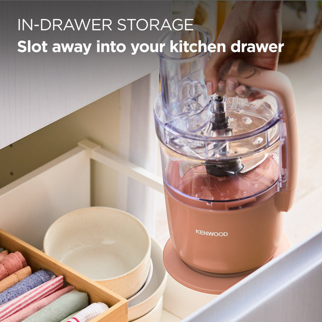 Kenwood Food Processor MultiPro Go Compact with Express Serve FDP22.130RD