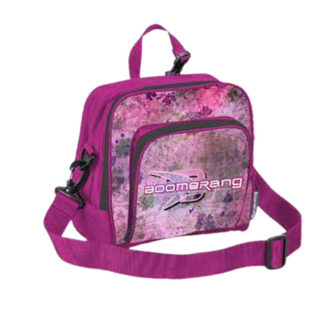 Boomerang Cooler Lunch Bag Clip on Pink Floral