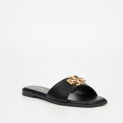 Miss Black Naledi 1 Sandal - Black (8029278109785)