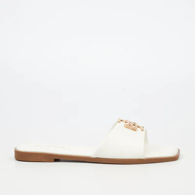 Miss Black Naledi 1 Sandal - White (8029278470233)